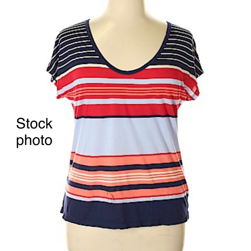 J CREW STRIPED T-SHIRT